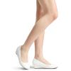 image:imageDREAM PAIRS Womens Debbie Mid Wedge Heel Pump ShoesWhitePu