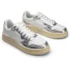 image:imageDREAM PAIRS Womens Fashion Walking Skateboard Court Sneakers Comfortable Low Top Lace Up Non Slip Retro Vintage Casual Classic Athletic ShoesWhiteSilver