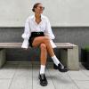 image:imageDREAM PAIRS Womens Loafers Lug Sole Slip On Platform Chunky Penny Loafers for Women Dressy and Work Business Casual Shoes for WomenBlackpat