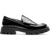 image:imageDREAM PAIRS Womens Loafers Lug Sole Slip On Platform Chunky Penny Loafers for Women Dressy and Work Business Casual Shoes for WomenBlackpat