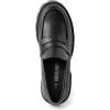 image:imageDREAM PAIRS Womens Loafers Lug Sole Slip On Platform Chunky Penny Loafers for Women Dressy and Work Business Casual Shoes for WomenBlackpu