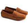 image:imageDREAM PAIRS Womens Loafers Penny Loafer Slip on Casual Dressy Comfortable Business Work Office Moccasins Driving Loafer ShoesBrown