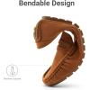 image:imageDREAM PAIRS Womens Loafers Penny Loafer Slip on Casual Dressy Comfortable Business Work Office Moccasins Driving Loafer ShoesBrown
