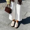 image:imageDREAM PAIRS Womens Loafers Slip On Platform Chunky Penny Heeled Lug Sole Loafers for Women Dressy and Work Business Casual Shoes for WomenBeigepu