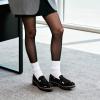 image:imageDREAM PAIRS Womens Loafers Slip On Platform Chunky Penny Heeled Lug Sole Loafers for Women Dressy and Work Business Casual Shoes for WomenBlackpat