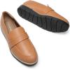 image:imageDREAM PAIRS Womens Loafers SlipOn Business Casual Work ShoesBrownpu