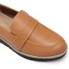image:imageDREAM PAIRS Womens Loafers SlipOn Business Casual Work ShoesBrownpu