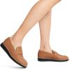 image:imageDREAM PAIRS Womens Loafers SlipOn Business Casual Work ShoesBrownpu