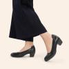 image:imageDREAM PAIRS Womens Low Chunky Heels Comfortable Block Work Pumps Closed Round Toe Dress Shoes for Office BusinessBlack