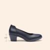 image:imageDREAM PAIRS Womens Low Chunky Heels Comfortable Block Work Pumps Closed Round Toe Dress Shoes for Office BusinessNavy