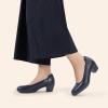image:imageDREAM PAIRS Womens Low Chunky Heels Comfortable Block Work Pumps Closed Round Toe Dress Shoes for Office BusinessNavy
