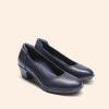 image:imageDREAM PAIRS Womens Low Chunky Heels Comfortable Block Work Pumps Closed Round Toe Dress Shoes for Office BusinessNavy