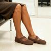 image:imageDREAM PAIRS Womens Mary Jane Ballet Flats Barefoot Knit Wide Toe Box Arch Support Flat Shoes for Women Dressy Casual Office Business Work Travel WalkBrown