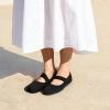 image:imageDREAM PAIRS Womens Mary Jane Ballet Flats Barefoot Knit Wide Toe Box Arch Support Flat Shoes for Women Dressy Casual Office Business Work Travel WalkBlack
