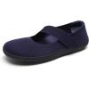 image:imageDREAM PAIRS Womens Mary Jane Ballet Flats Barefoot Knit Wide Toe Box Arch Support Flat Shoes for Women Dressy Casual Office Business Work Travel WalkNavy