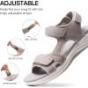 image:imageDREAM PAIRS Womens Sandals Open Toe Lightweight Summer Shoes Walking Casual OutdoorGrey