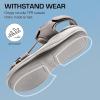 image:imageDREAM PAIRS Womens Sandals Open Toe Lightweight Summer Shoes Walking Casual OutdoorGrey