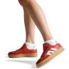 image:imageDREAM PAIRS Womens Tennis Sneakers Walking Casual LaceUp Footwear Comfortable Fashion Sneakers ShoesRed