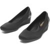 image:imageDREAM PAIRS Womens Wedge Shoes Closed Toe Low Heel Pumps Comfotable Dress ShoesBlacklycra