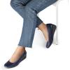image:imageDREAM PAIRS Womens Wedge Shoes Closed Toe Low Heel Pumps Comfotable Dress ShoesNavypu