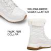 image:imageDREAM PAIRS Womens Winter Snow Boots Waterproof Lightweight Warm Faux Fur Lined Insulated Outdoor Ladies MidCalf BootiesBeige