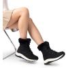 image:imageDREAM PAIRS Womens Winter Snow Boots Waterproof Lightweight Warm Faux Fur Lined Insulated Outdoor Ladies MidCalf BootiesBlack