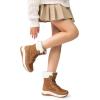 image:imageDREAM PAIRS Womens Winter Snow Boots Waterproof Lightweight Warm Faux Fur Lined Insulated Outdoor Ladies MidCalf BootiesChestnut