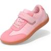 image:imageDREAM PAIRS Boys Girls Shoes Kids Barefoot Wide Toe Casual Walking Lightweight Running Athletic Sneakers Little Kid Big KidPink