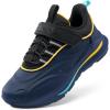 image:imageDREAM PAIRS Boys Girls Shoes Kids DuraPlay Tennis Running Athletic Protective Walking Sneakers for LittleBig KidDark BlueBlack