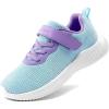 image:imageDREAM PAIRS Boys Girls Shoes Kids Tennis EZOns FunRun Breathable Running Athletic Sport SneakersBluePurplemesh