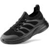 image:imageDREAM PAIRS Boys Girls Shoes Kids Tennis Slip on Footwear Running Athletic Sports School SneakersBlack