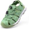 image:imageDREAM PAIRS Boys Girls Summer Outdoor Athletic Sport Sandals Walking Hiking Hook and Loop Adjustable Multicolor for ToddlerLittleBig KidsGreen