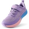 image:imageDREAM PAIRS Kids Wide Toe Box Athletic Running Sneakers Breathable Lightweight Casual Tennis Shoes Minimalist for Boys Girls School SportsPurple
