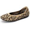 image:imageDREAM PAIRS Wide Ballet Flats Shoes for Women Width Foldable Knit Womens Flats with Arch Support Comfortable Shoes for Women Dressy Casual Work OfficeLeopard