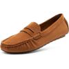 image:imageDREAM PAIRS Womens Loafers Penny Loafer Slip on Casual Dressy Comfortable Business Work Office Moccasins Driving Loafer ShoesBrown