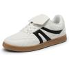 image:imageDREAM PAIRS Womens Tennis Sneakers Walking Casual LaceUp Footwear Comfortable Trendy FoldOver Design Fashion Sneakers ShoesWhite