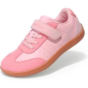 image:imageDREAM PAIRS Boys Girls Shoes Kids Barefoot Wide Toe Casual Walking Lightweight Running Athletic Sneakers Little Kid Big KidPink