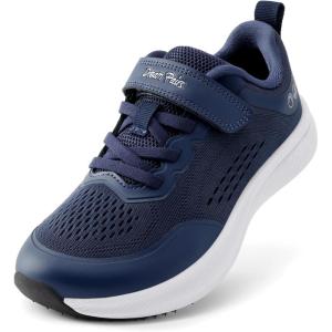 image:imageDREAM PAIRS Kids Wide Toe Box Athletic Running Sneakers Breathable Lightweight Casual Tennis Shoes Minimalist for Boys Girls School SportsDark Blue