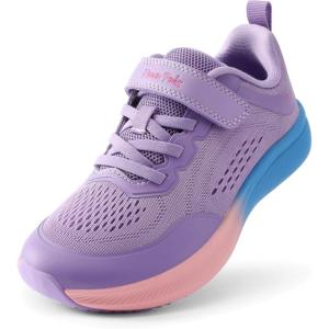 image:imageDREAM PAIRS Kids Wide Toe Box Athletic Running Sneakers Breathable Lightweight Casual Tennis Shoes Minimalist for Boys Girls School SportsPurple