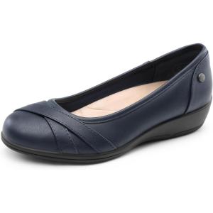 image:imageDREAM PAIRS Womens Ballet Flats Business Office Work Dress Shoes Comfortable Dressy Flats for WomenNavy