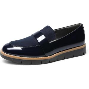image:imageDREAM PAIRS Womens Loafers SlipOn Business Casual Work ShoesNavypat