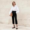 image:imageDREAM PAIRS ANNEE Pointed Toe Low Chunky Heels Pump ShoesBlackPu