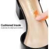 image:imageDREAM PAIRS ANNEE Pointed Toe Low Chunky Heels Pump ShoesBlackPu