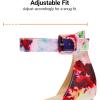 image:imageDREAM PAIRS ANNEE Pointed Toe Low Chunky Heels Pump ShoesFloral