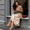 image:imageDREAM PAIRS ANNEE Pointed Toe Low Chunky Heels Pump ShoesNudeNubuck