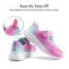 image:imageDREAM PAIRS Boys Girls Shoes Kids Tennis Sneakers Athletic Running Walking School Gym Lightweight Footwear for LittleBig KidHot PinkBlue