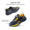 image:imageDREAM PAIRS Boys Girls Shoes Kids Tennis Sneakers Athletic Running Walking School Gym Lightweight Footwear for LittleBig KidNavyYellow
