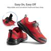 image:imageDREAM PAIRS Boys Girls Shoes Kids Tennis Sneakers Athletic Running Walking School Gym Lightweight Footwear for LittleBig KidRedBlack