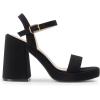 image:imageDREAM PAIRS Heels for Women Block Chunky Platform High Heels Open Toe Fashion Wedding Party Evening Prom Dance Ankle Strap Dress Pump Sandals ShoesBlacknubuck