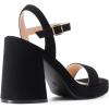 image:imageDREAM PAIRS Heels for Women Block Chunky Platform High Heels Open Toe Fashion Wedding Party Evening Prom Dance Ankle Strap Dress Pump Sandals ShoesBlacknubuck